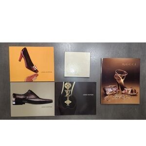 Lot of 5 Rare Gucci / Louis Vuitton Collection Catalogs 2005-2007